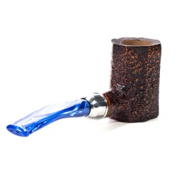 Briar Pipe Santambrogio Sandblasted Poker