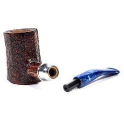 Briar Pipe Santambrogio Sandblasted Poker