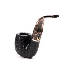 Pipe Savinelli Morellina Rusticated 614 Bent Billiard