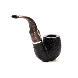 Pipe Savinelli Morellina Rusticated 614 Bent Billiard