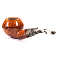 Pipe Santambrogio Smooth FP Medium Bent Rhodesian