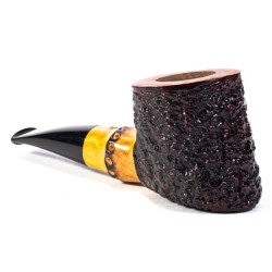 Briar Pipe Radice Rind Rusticated Bamboo Pot