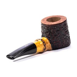 Briar Pipe Radice Rind Rusticated Bamboo Pot