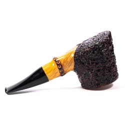 Briar Pipe Radice Rind Rusticated Bamboo Pot