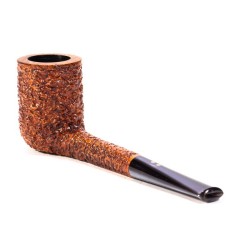 Briar Pipe Radice Rind Rusticated Billiard