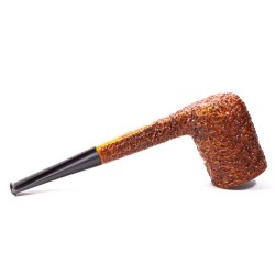 Briar Pipe Radice Rind Rusticated Billiard