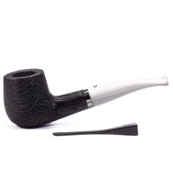 Bog Oak Pipe Talamona Bent Pot