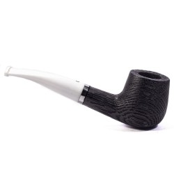 Bog Oak Pipe Talamona Bent Pot