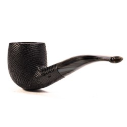 Bog Oak Pipe Talamona Quarter Bent