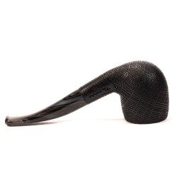 Bog Oak Pipe Talamona Quarter Bent