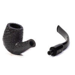 Pipa Dunhill Shell Ring Grain 4602 Bent