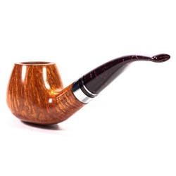 Briar Pipe Bacco 645  KS Smooth Bent Brandy