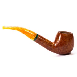 Briar Pipe Arancia 636  KS Smooth Bent Apple