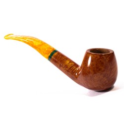 Briar Pipe Arancia 636  KS Smooth Bent Apple