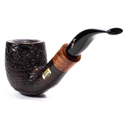 Pipe Savinelli Collection 2011 Sabbiata Bent Billiard