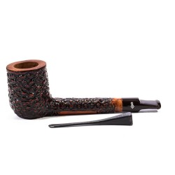 Briar Pipe Santambrogio Rusticated Lovat