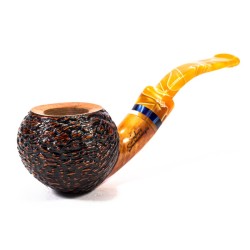 Pipe Santambrogio Rusticated Bent Apple