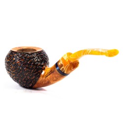 Pipe Santambrogio Rusticated Bent Apple