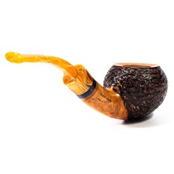 Pipe Santambrogio Rusticated Bent Apple