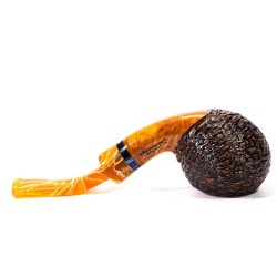 Pipe Santambrogio Rusticated Bent Apple