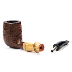 Pipa Giovannozzi GioBamboo Sabbiata Bent Billiard