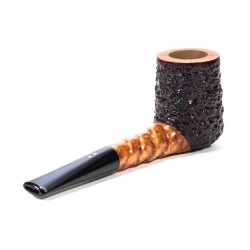 Briar Pipe Radice Rind Rusticated Billiard