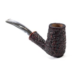 Pipa in Radica Radice Rind Rusticata Chimney