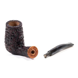 Pipa in Radica Radice Rind Rusticata Chimney