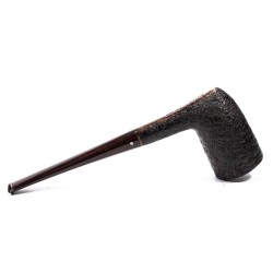 Briar Pipe Becker 2 Clubs Sandblasted Chimney