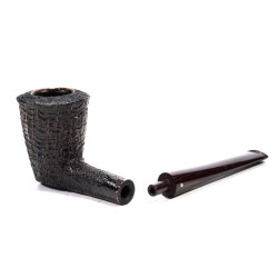 Briar Pipe Becker 4 Clubs Sandblasted Dublind