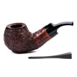 Pipe Talamona Calabash Reverse Rust. Bent Apple