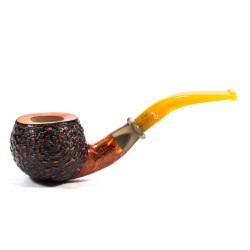 Pipe Santambrogio Rusticated Bent Apple