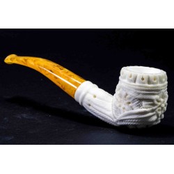 Meerschaum Pipe Lubinski B 204 Quarter Bent Pot