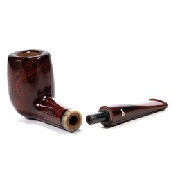 Briar Pipe Santambrogio Red Smooth Billiard