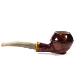 Briar Pipe Santambrogio Red Smooth Bent Rhodesian