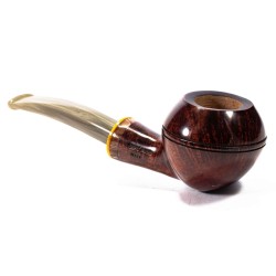 Briar Pipe Santambrogio Red Smooth Bent Rhodesian