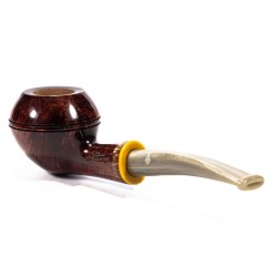 Briar Pipe Santambrogio Red Smooth Bent Rhodesian