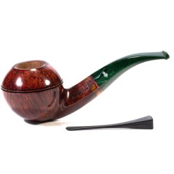 Pipa Santambrogio Red Liscia Bent Rhodesian