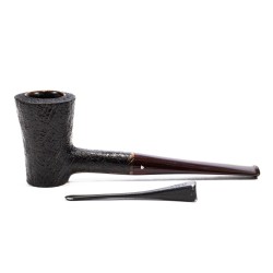 Briar Pipe Becker 2 Clubs Sandblasted Poker