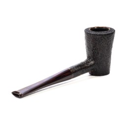 Briar Pipe Becker 2 Clubs Sandblasted Poker