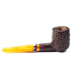 Briar Pipe Santambrogio Rusticated Billiard