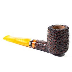 Briar Pipe Santambrogio Rusticated Billiard