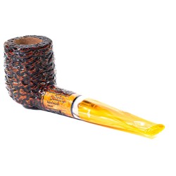 Briar Pipe Santambrogio Rusticated Billiard