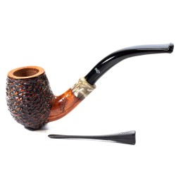 Briar Pipe Santambrogio Rusticated Bent