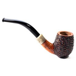 Briar Pipe Santambrogio Rusticated Bent