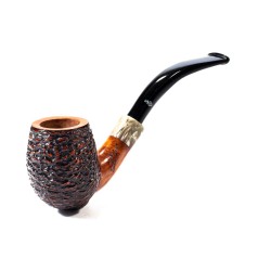 Briar Pipe Santambrogio Rusticated Bent