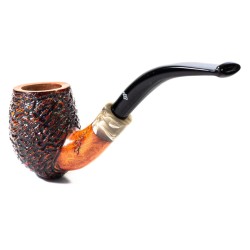 Briar Pipe Santambrogio Rusticated Bent