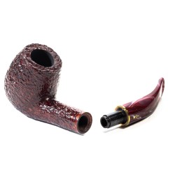 Pipe Savinelli Vigna Rusticated 670 Bent Billiard