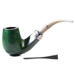 Pipa Peterson Rugby Liscia Bent Billiard (XL24)