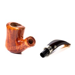 Pipe Brebbia Naif Ambra Model 7069 Bent Billiard